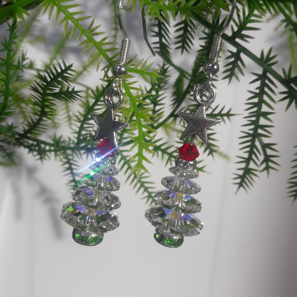 Christmas Tree Earrings